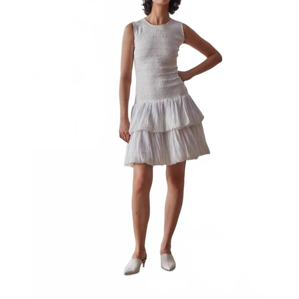 NEW OHSEVENDAYS emilia dress in white